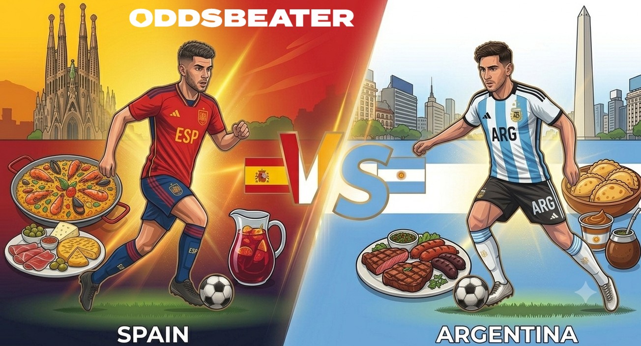 Spanje - Argentinië voorspelling en tips